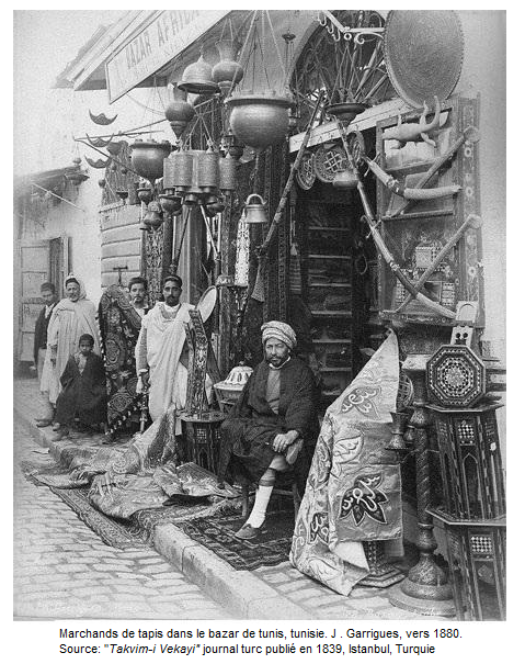 Marchands de tapis tunisiens